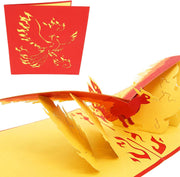 Rising Phoenix Pop Up Card