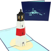 Lighthouse Island Pop Up Card