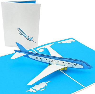 Jet Airplane Pop Up Card