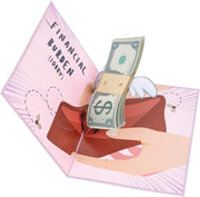 Mom's Financial Burden Pop Up Card