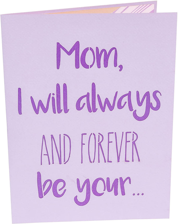 Mom's Financial Burden Pop Up Card