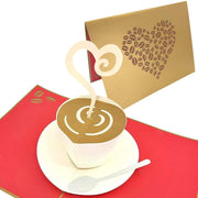 Coffee Love Pop Up Card