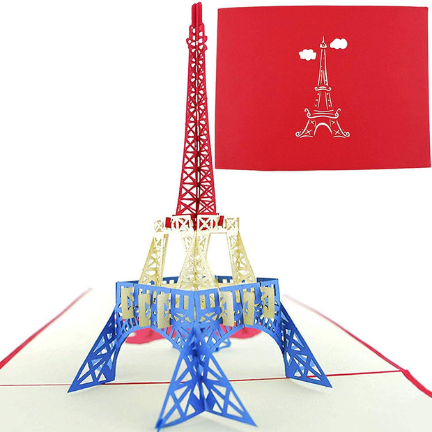 Eiffel Tower, Paris Pop Up Card