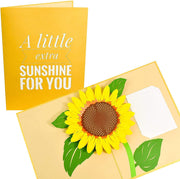 Sunflower Pop Up Card