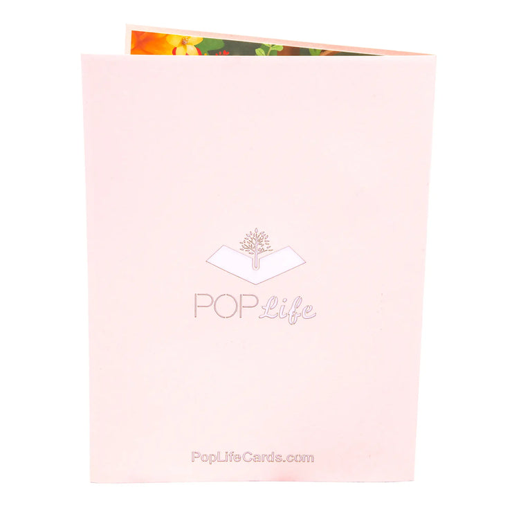 Parrot Love Birds Pop Up Card