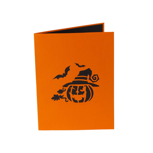 Spooky Halloween Pumpkin Pop Up Card