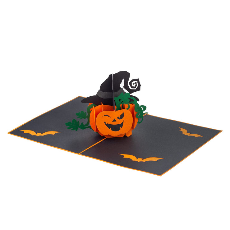 Spooky Halloween Pumpkin Pop Up Card