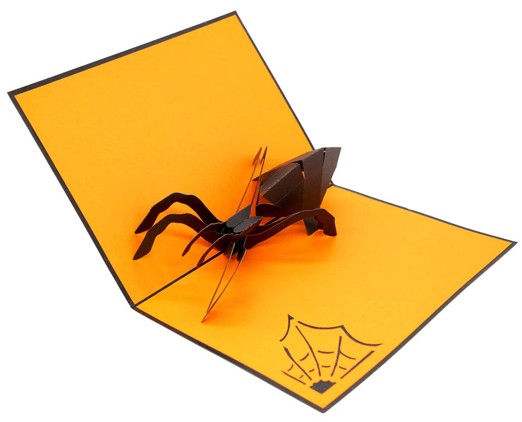 Spider Spooky Pop Up Card