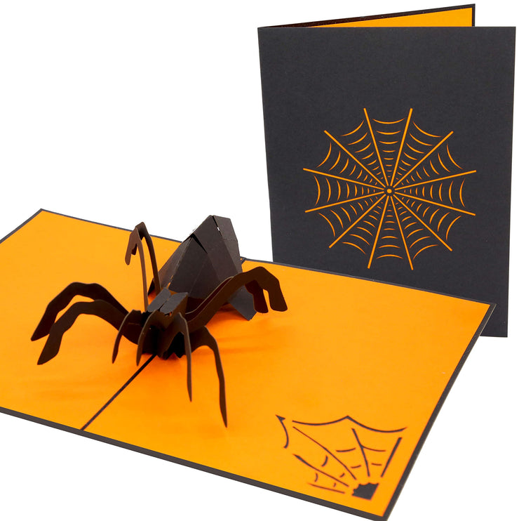 Spider Spooky Pop Up Card