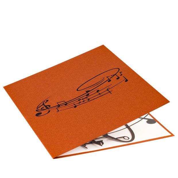 Violin Musical Instrument Pop Up Card