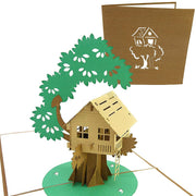 Tree House Pop Up Card