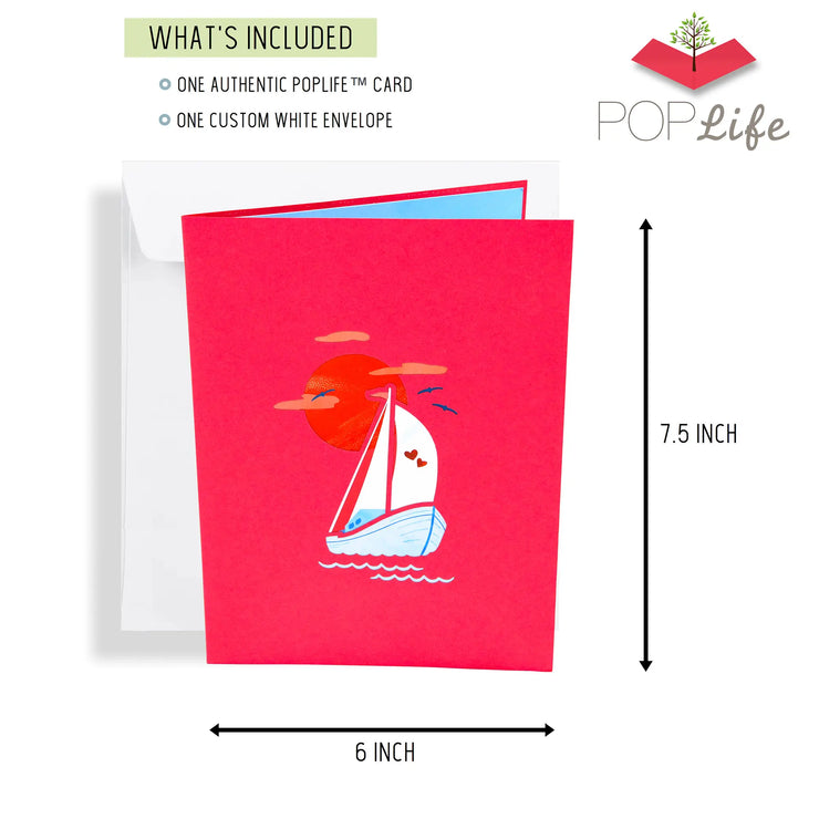 Sailboat Pop Up Card