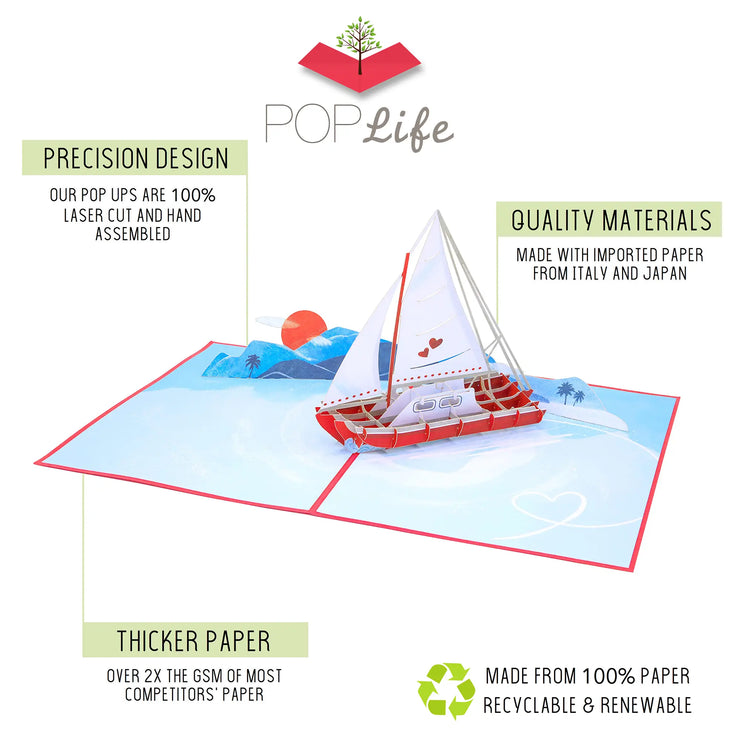 Sailboat Pop Up Card