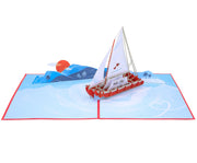 Sailboat Pop Up Card