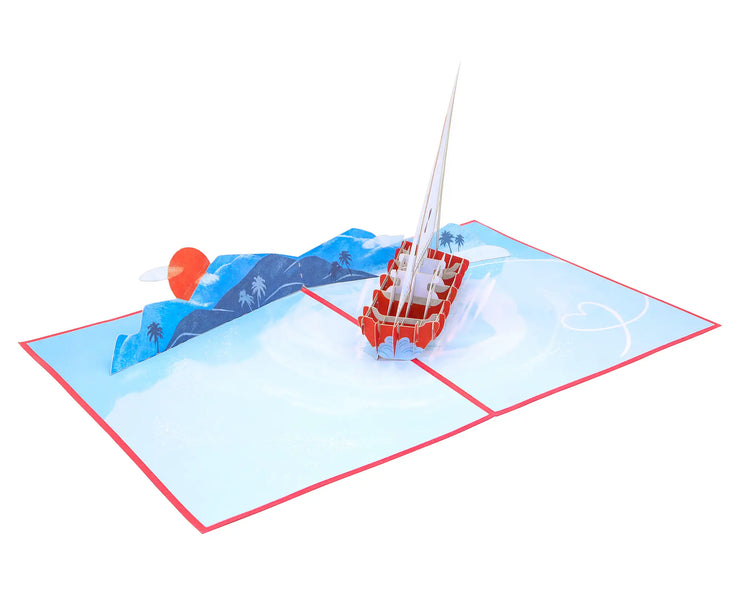 Sailboat Pop Up Card