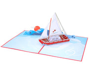 Sailboat Pop Up Card