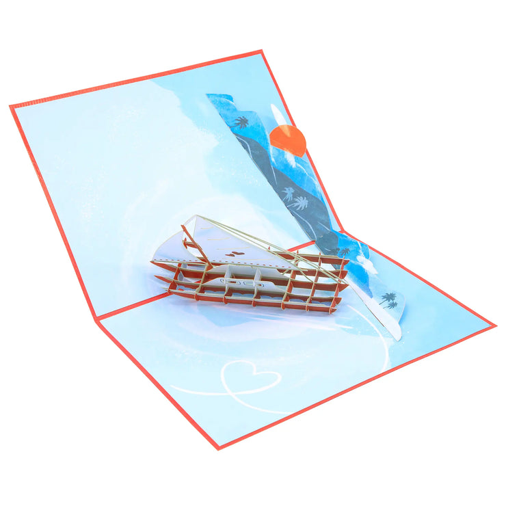 Sailboat Pop Up Card