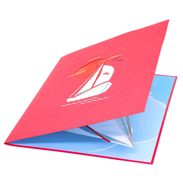 Sailboat Pop Up Card