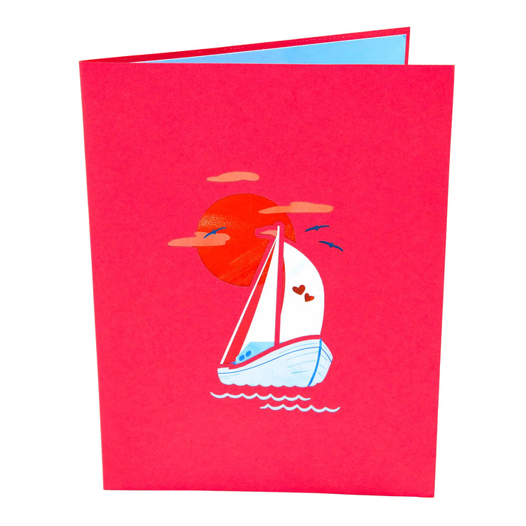 Sailboat Pop Up Card