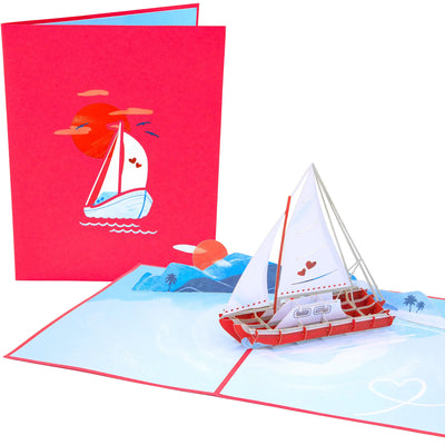 Sailboat Pop Up Card