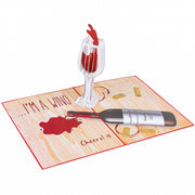 Funny Wino Pop Up Card