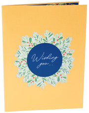 Wishing You Peace & Joy Pop Up Card