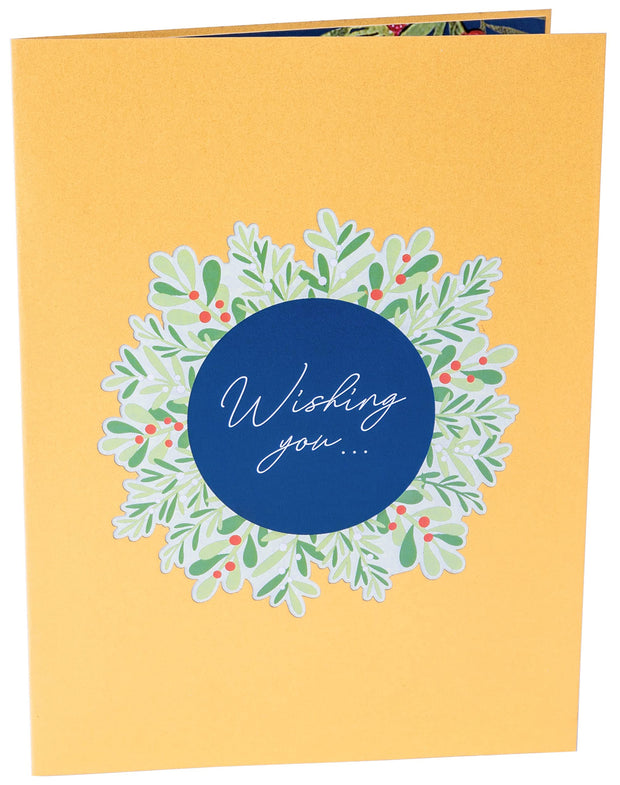 Wishing You Peace & Joy Pop Up Card