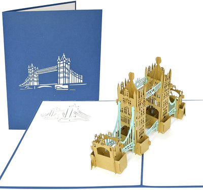 London Tower Bridge Pop Up Card