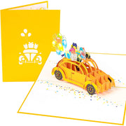 Yellow Bug Pop Up Card